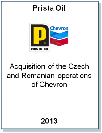 Entrea Capital advised Prista Oil Group in the acquisition of a Chevron Corporation subsidiary